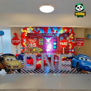 Car Theme Birthday Decoration