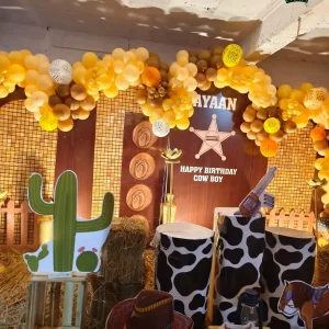 Cowboy Birthday Theme
