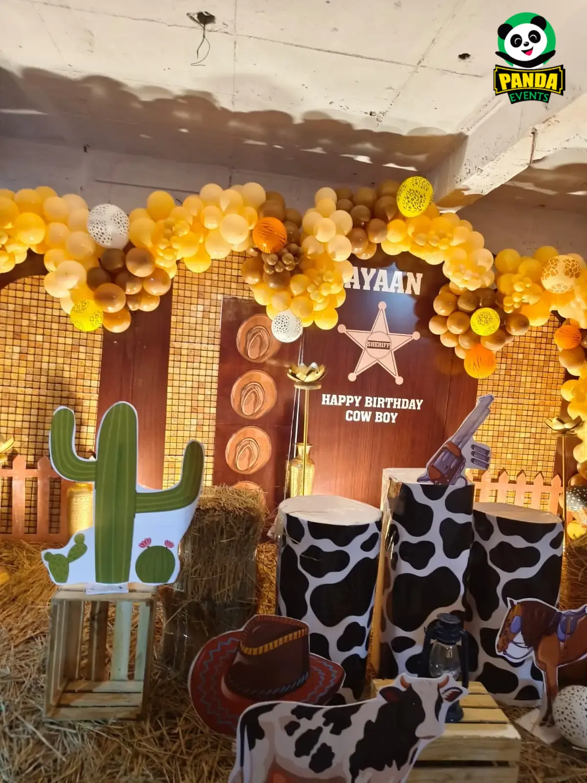 Cowboy birthday theme