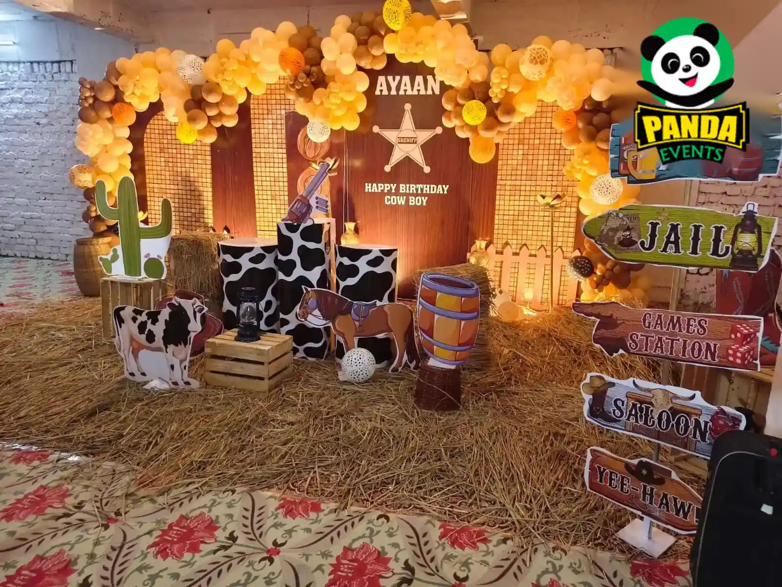 Cowboy birthday theme