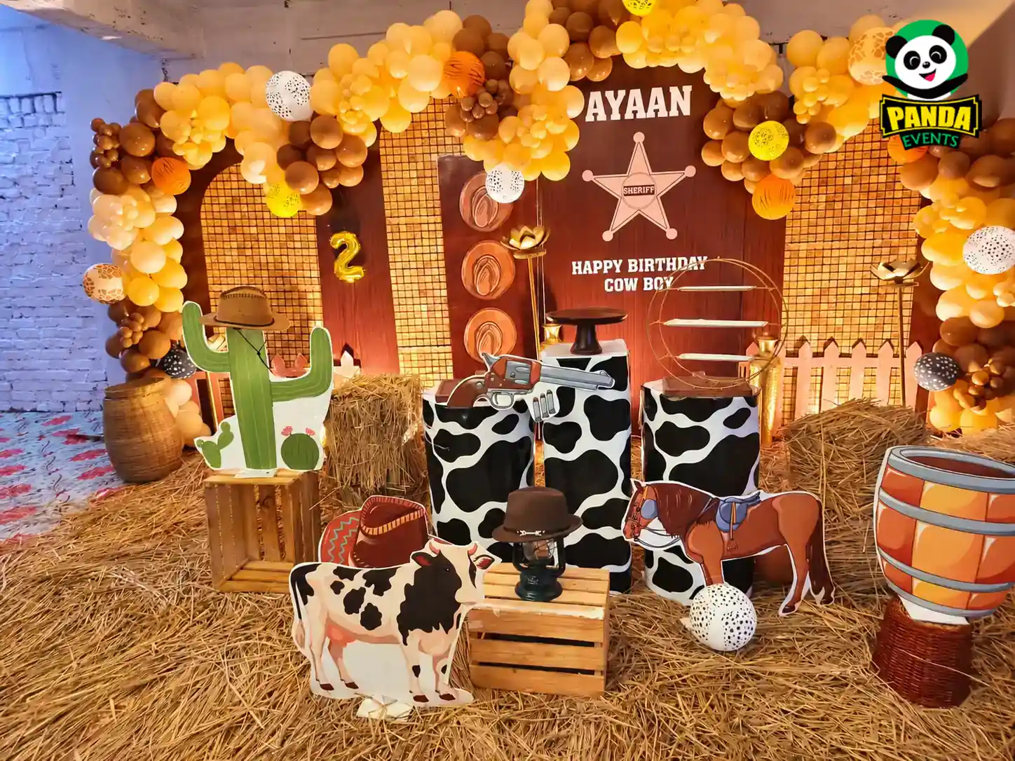 Cowboy birthday theme
