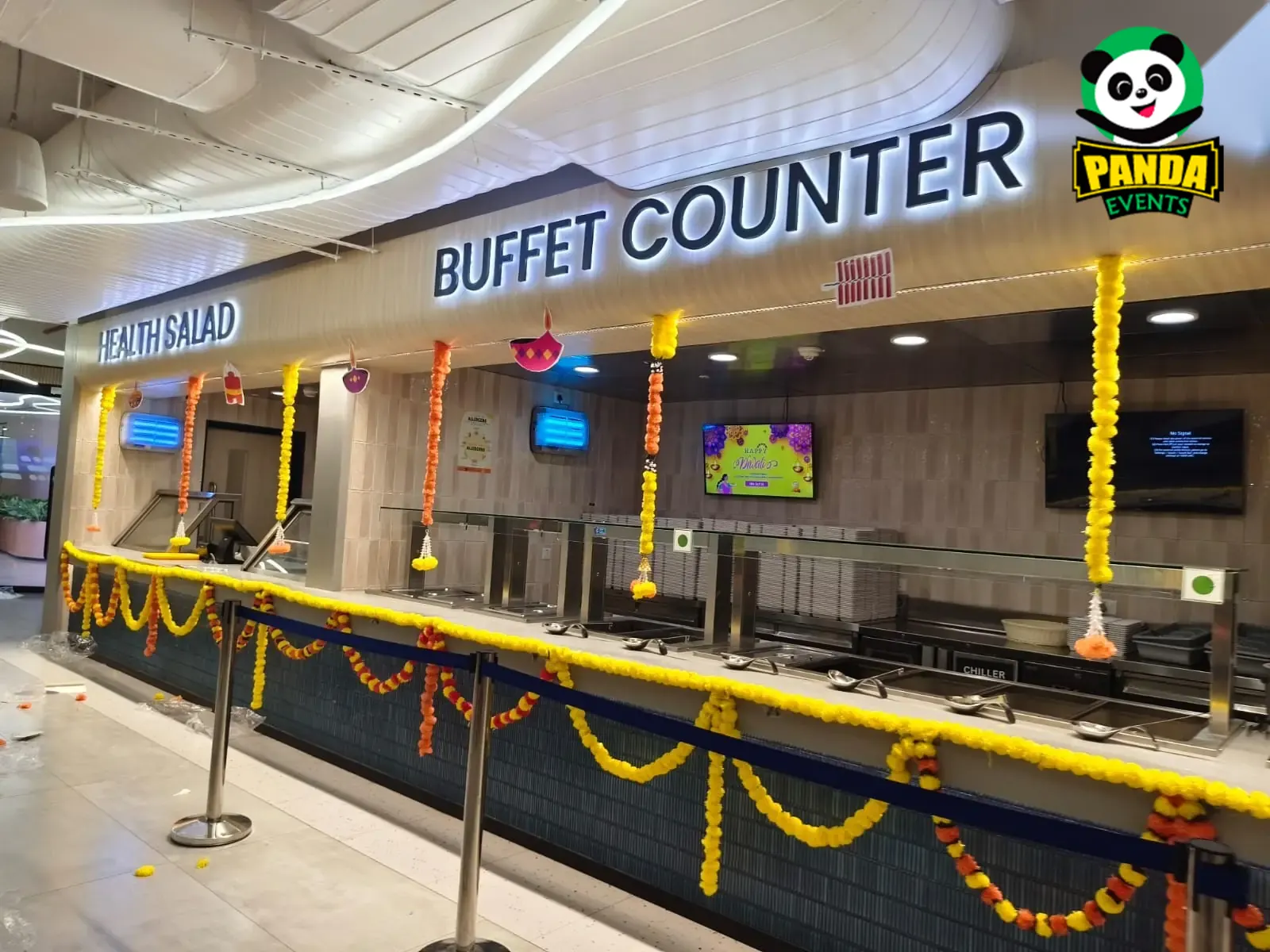Diwali flower decoration