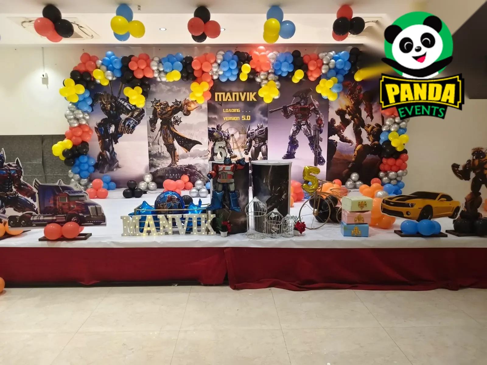 Superhero birthday decoration theme